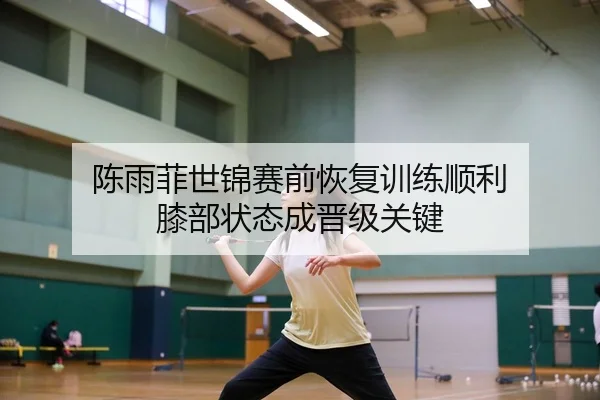 陈雨菲世锦赛前恢复训练顺利 膝部状态成晋级关键